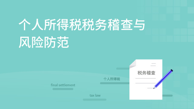 個(gè)人所得稅稅務(wù)稽查與風(fēng)險(xiǎn)防范