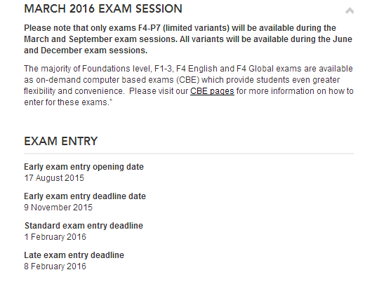 2016��ACCA3�·ݿ�ԇ��(b��o)���ѽ�(j��ng)�_(k��i)ʼ