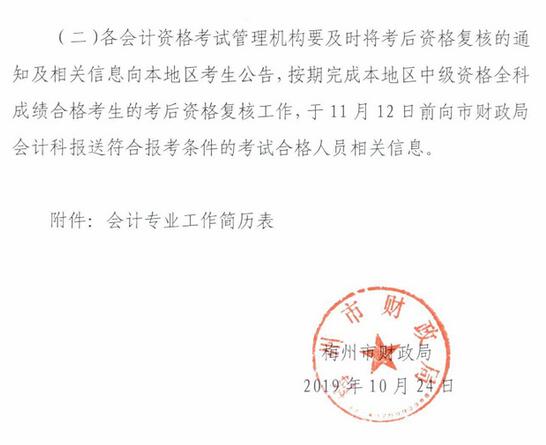 �V�|÷��2019���м���Ӌ�Q�����Y���(f��)��֪ͨ